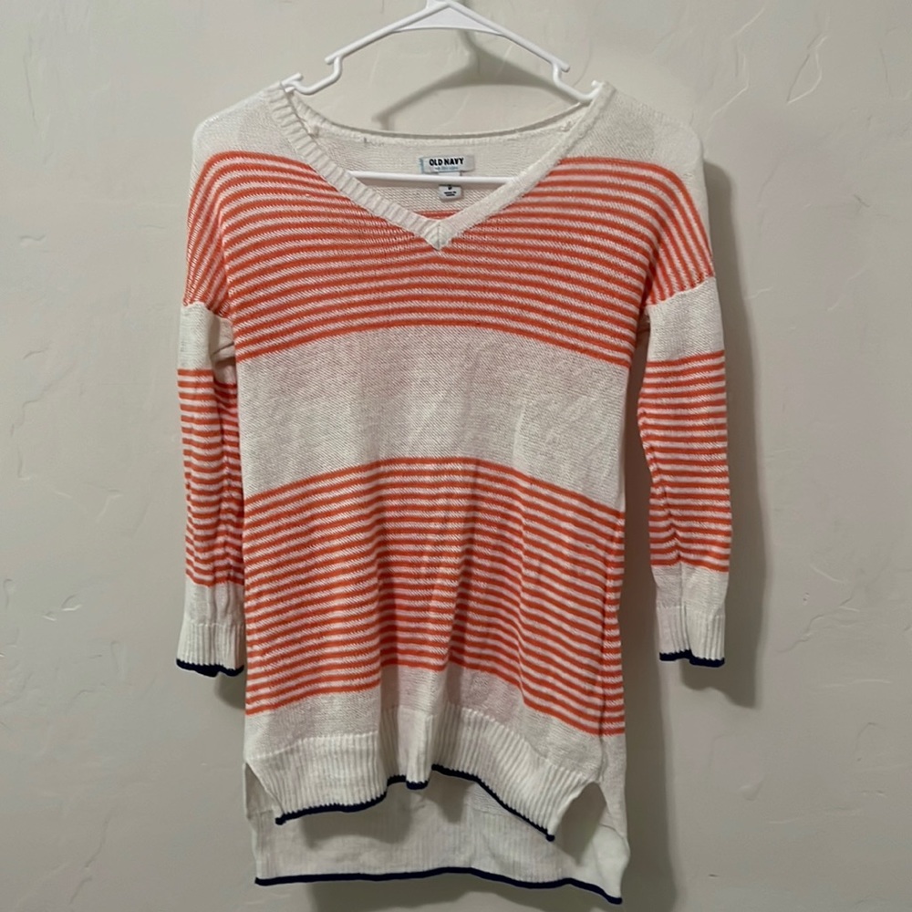 White and pink striped Shirt